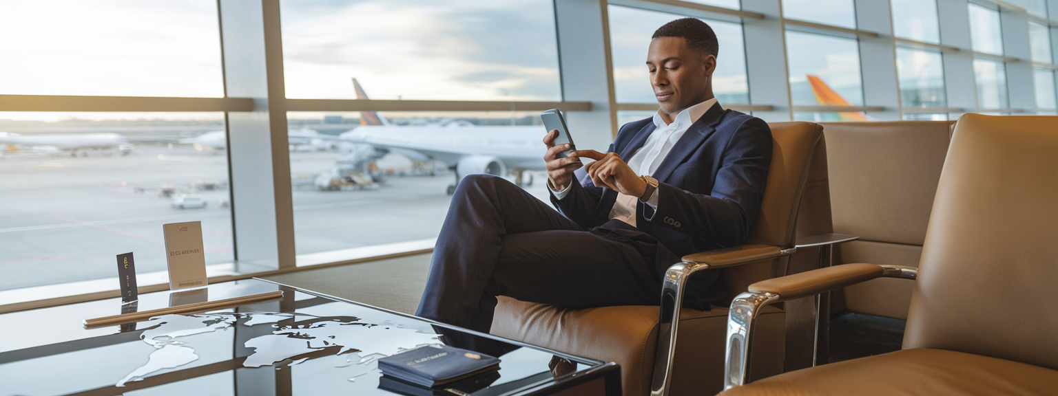 An infographic illustrating tips for maximizing travel rewards and points for frequent travelers.