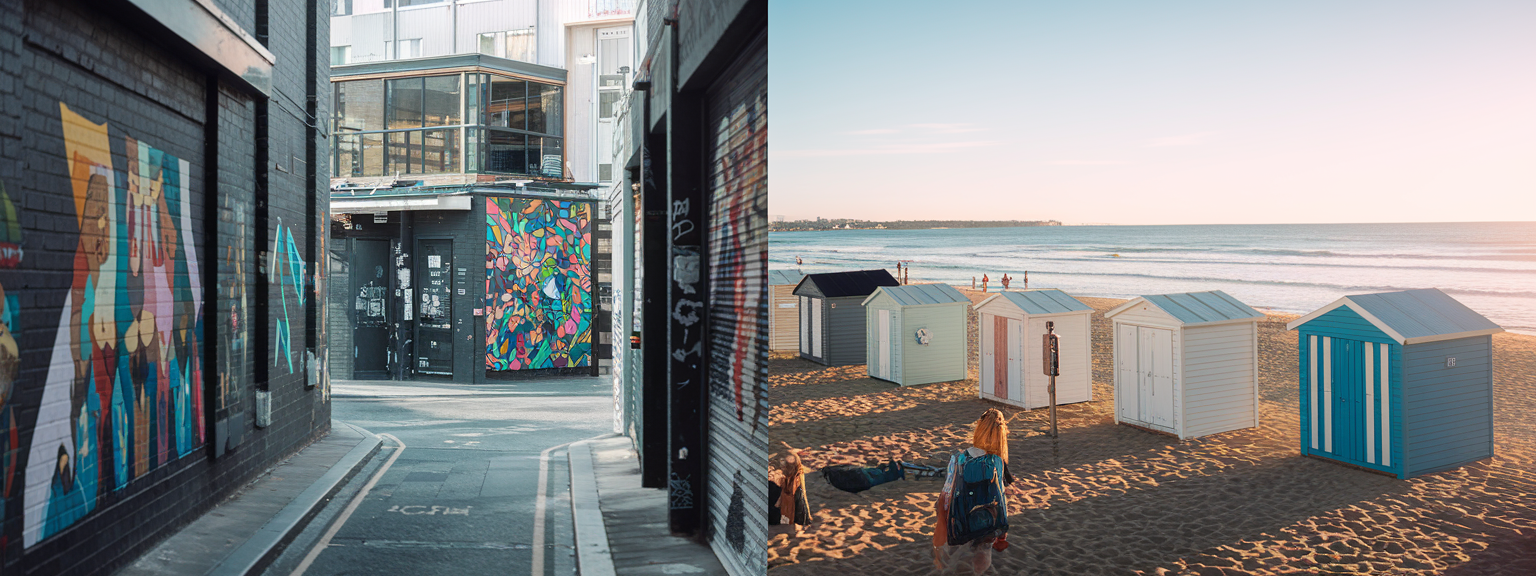 Feel Adventure at Melbourne’s Eclectic Laneways and Coastal Escapes