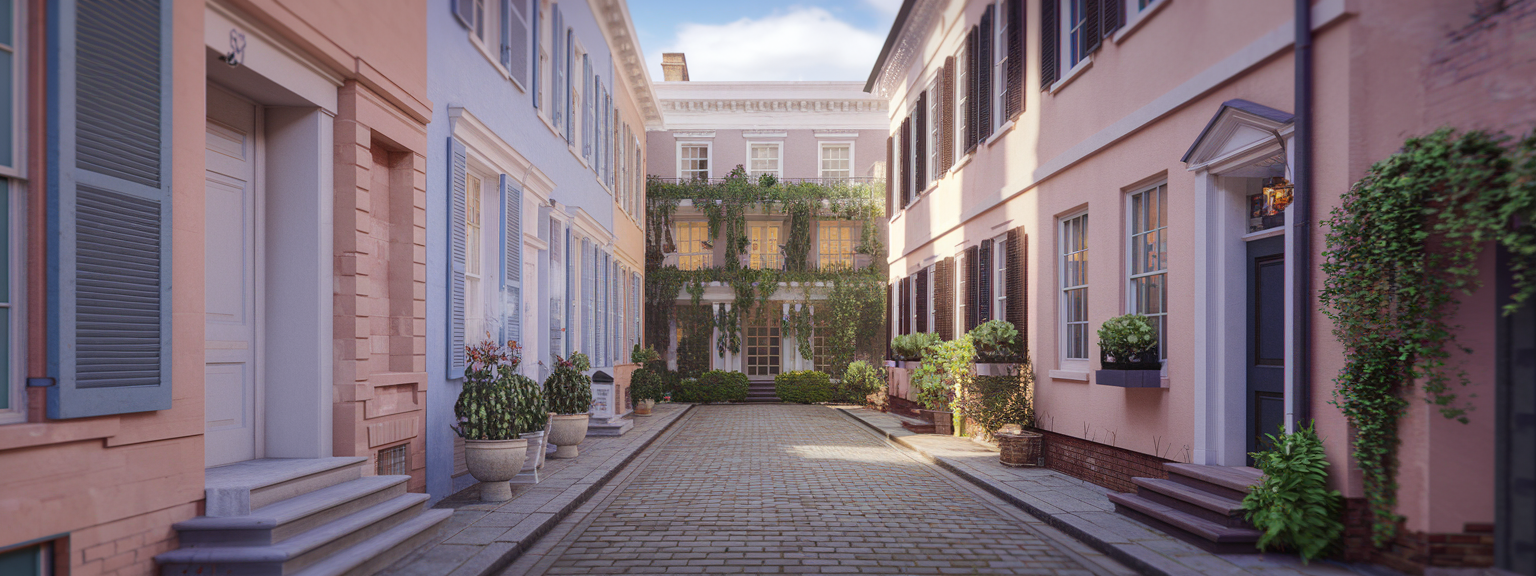 A picturesque view of Charleston’s Historic District featuring hidden gems waiting to be explored.