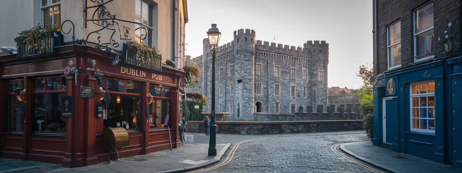 A vibrant Dublin pub scene showcasing lively atmospheres that help you feel alive.