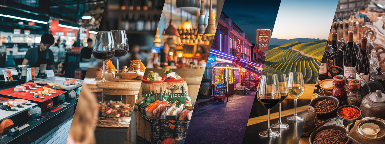 Top Food & Drink Destinations Around The World For Every Traveler